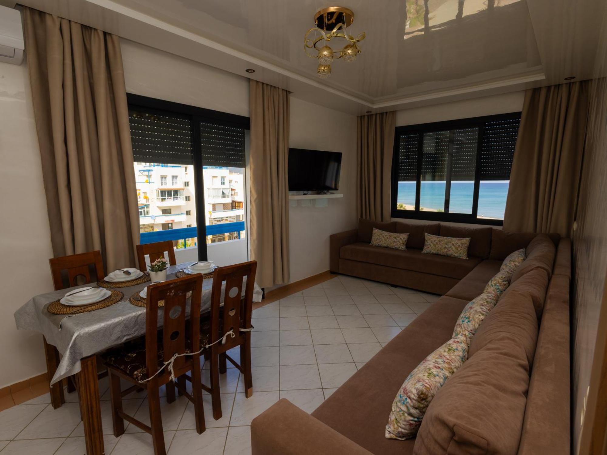 Luxury Vista Mar Apartment Martil Buitenkant foto